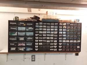 lot 165 image: Hardware Organizers With Contents