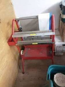 lot 202 image: Masking Dispenser-Rack.  Removal From Upper Loft.