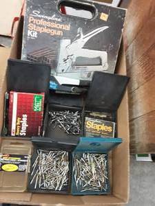 lot 234 image: Staple Gun, Staples, More