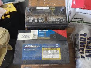 lot 235 image: 2-Batteries