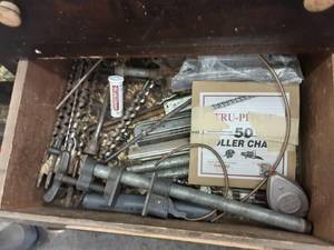 lot 238 image: Bits, Chain, More-Bring Box For Loading