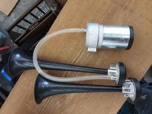 lot 244 image: Air Hose & Pump