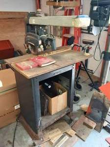 lot 248 image: Craftsman Radial Arm Saw