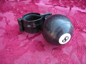 lot 22 image: 8 Ball Steering Wheel Knob