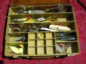 lot 27 image: Tackle Box with Tackle