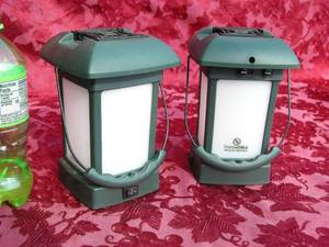 lot 8 image: Pair ThermaCell Mosquito Repellant Lanterns