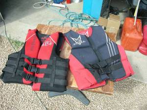 lot 53 image: 2 Medium Life Jackets