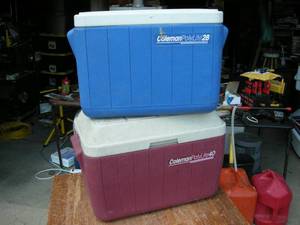 lot 52 image: 2 Coleman Coolers