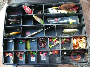 lot 73 image: Tackle Box with Tackle
