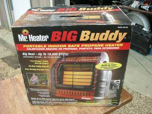 lot 80 image: Mr Heater Big Buddy Portable Propane Heater