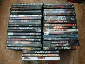 lot 82 image: 38 Action DVDs