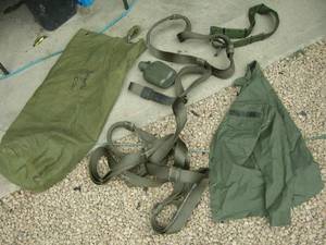 lot 88 image: U.S. Military Bag, Sling, Etc.