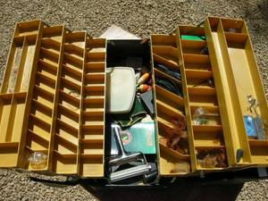 lot 127 image: Vintage Ted Williams Tackle Box