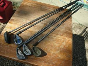 lot 135 image: Random Ping, King Cobra, Big Bertha Golf Clubs