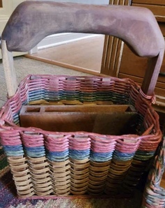 lot 34 image: Lot of Mixon Family Hand Crafted Baskets