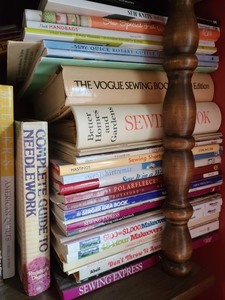 lot 36 image: Lot of Sewing Books