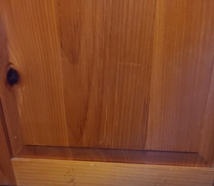 lot 50 image: Wood Storage Cabinet