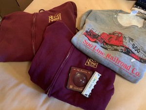 lot 73 image: Soo Line Railroad Clothing and Misc Items
