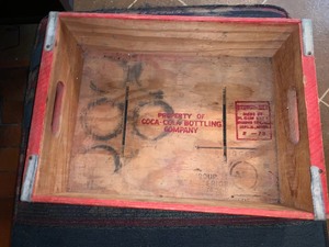 lot 98 image: Coca-Cola Crate