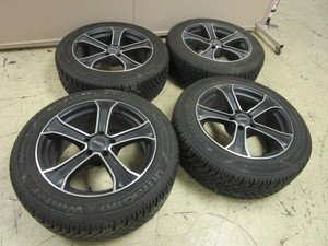 lot 805 image: MODA RIMS, WITH BONUS GOOD YEAR ULTRA-GRIP WINTER TIRES