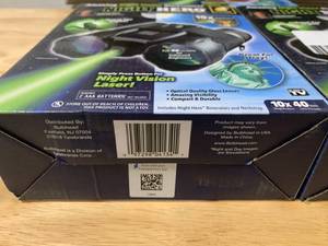 NIGHT HERO Lot of 3 Night Vision Binoculars