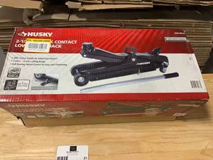 HUSKY 2-12-Ton 5,000 lb. Low Profile Jack