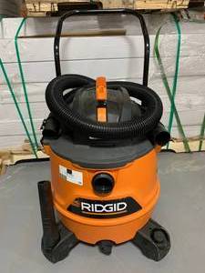 RIDGID 16 Gal. 6.5-Peak HP NXT WetDry Shop Vacuum with Cart, Filter, Hose and Accessories