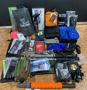HUGE Lot of Campling, Outdoor and Fitness Items