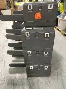 lot 27 image: Pallet with assorted Ryobi Chainsaws- various sizes and conditions Customer returns