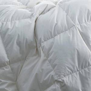 The Company Store Organic Medium Warmth White Queen Down Comforter, C2V7-Q-White - NEW