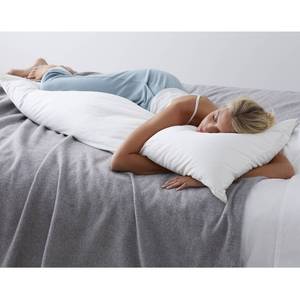 The Company Store Body 20 in. 72 in. TCS� Down-Free Down Alternative Medium Density Pillow Insert, PO46-BDMED-WHITE, NEW