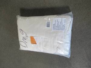 The Company Store Legacy Velvet Flannel Cream Solid Deep Pocket Queen Fitted Sheet, EA76-Q-CREAM - NEW