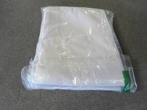 The Company Store Silver Solid 450 Thread Count Wrinkle-Free Sateen Queen Flat Sheet, E3U1-Q-SILVER - NEW