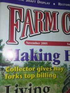 lot 13 image: Farm Collector magazines -5 years.