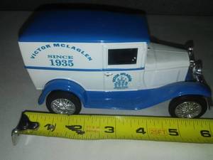 lot 27 image: Ford model A cast bank Victor McLaglen