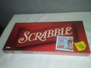 lot 38 image: Scrabble board game - New in Cellophane