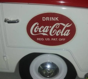 lot 47 image: Coca Cola VW Combi Van 1966 Solido