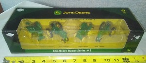lot 61 image: John Deere Tractor Series # 1 in box.