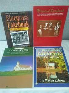 lot 81 image: Gospel & Bluegrass Songbooks - Like new