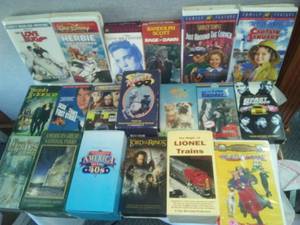 lot 127 image: DVDs, VHS, Blue Ray, CDs - Great sets, Some NEW