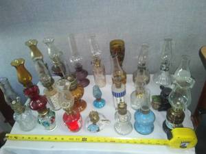 lot 177 image: Lamps lanterns oil  nice