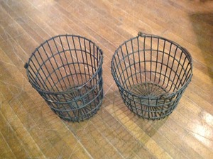 lot 69 image: Vintage Baskets (Eggs - Apples)