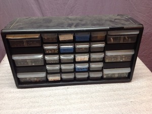 lot 78 image: Organizer Bin & Contents