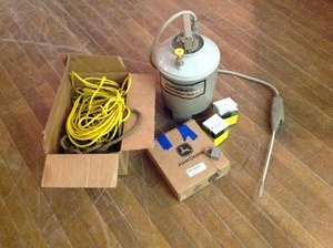 lot 100 image: Sprayer, John Deere Parts & Rope