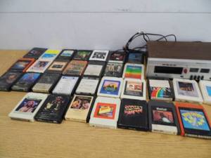 lot 49 image: Magnavox 8 Track Player and tapes