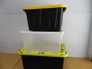 lot 90 image: Lot of 3 Totes