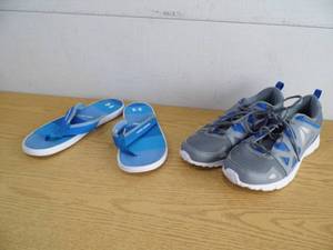 lot 105 image: New Shoes - New Flip Flops