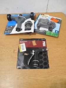 lot 25 image: Lawn sprinkler  Nozzle  Timer lot.