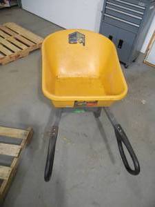 lot 63 image: 6 cu. ft. Poly Wheelbarrow