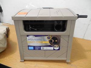 lot 100 image: Suncast 150 ft. Mobile Smart Tube Hideaway Hose Reel